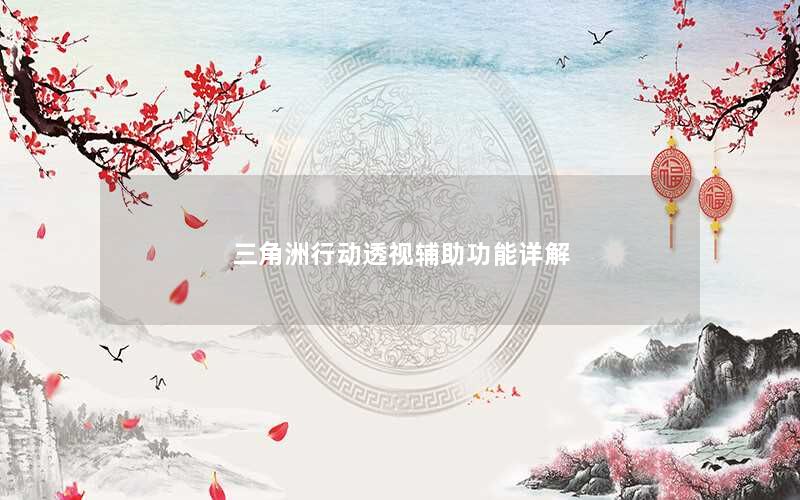 三角洲行动透视辅助功能详解